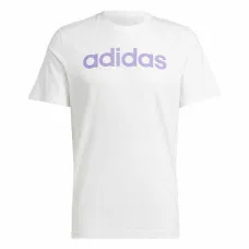 Camiseta de Manga Corta Hombre Adidas Essentials Blanco