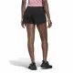 Pantalones Cortos Deportivos para Mujer Adidas Pacer 3 Stripes Knit Negro
