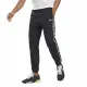 Pantalón Largo Deportivo Reebok Ri Tape Negro