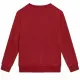 Sudadera Infantil Champion Crewneck Blanco Rojo