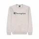 Men’s Hoodie Champion Crewneck White Grey