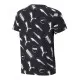 Camiseta de Manga Corta Infantil Puma AOP Negro