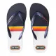 Men's Flip Flops Rip Curl Revival Strip Black White
