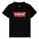 Child's Short Sleeve T-Shirt Levi's Batwing Boy Dark Black