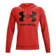 Sudadera con Capucha Hombre Under Armour Fleece Rival Rojo