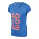 Camiseta de Manga Corta Infantil Adidas Young Ling Azul