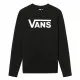 Sudadera sin Capucha Hombre Vans  Classic V  Negro