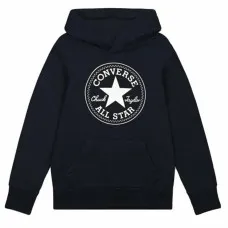 Sudadera con Capucha Niño Converse Ctp  Negro
