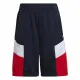 Sport Shorts for Kids Adidas  D2M Big Logo Dark blue