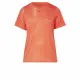 Camiseta de Manga Corta Mujer Reebok Burnout Naranja