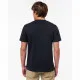Men’s Short Sleeve T-Shirt Rip Curl Horizon Badge Black Men