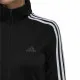 Women's Tracksuit Adidas Three Stripes Black