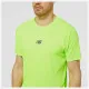 Short-sleeve Sports T-shirt New Balance Lime green
