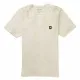 Camiseta de Manga Corta Hombre Burton Colfax  Blanco Unisex