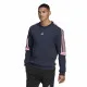 Sudadera sin Capucha Hombre Adidas Future Icons 3 Azul marino Negro