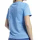 Camiseta de Manga Corta Mujer Reebok Speedwick Azul claro