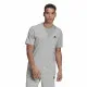 Camiseta de Manga Corta Hombre Adidas Essentials Feelcomfy Gris