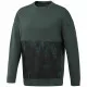 Sudadera sin Capucha Hombre Reebok Verde