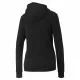 Sudadera con Capucha Mujer Puma Negro
