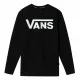 Sudadera sin Capucha Hombre Vans Classic Crew II Negro