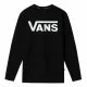 Sudadera sin Capucha Hombre Vans Classic Crew II Negro