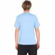 Men’s Short Sleeve T-Shirt Hurley Halfer Gradient UPF Blue