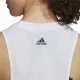 Camiseta para Mujer sin Mangas Adidas AEROREADY Racerback  Blanco