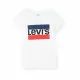 Camiseta de Manga Corta Niño Levi's E4900 Blanco