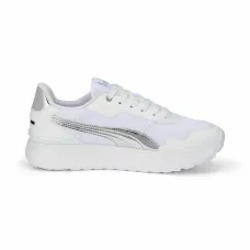 Zapatillas Deportivas Mujer Puma R78 Voyage Distressed  Blanco