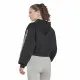 Chaqueta Deportiva para Mujer Reebok Tape Pack Full Zip Negro