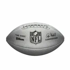 American football Wilson DUKE METALLIC Grey One size