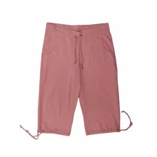 Pantalones Cortos Deportivos para Mujer Nike Knit Capri Rosa
