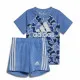 Sports Outfit for Baby Adidas Multicolour Camouflage Dinosaurs