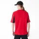 Men’s Short Sleeve T-Shirt New Era NBA MESH PANEL OS TEE CHIBU 60435481  Red (S)