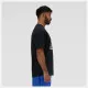 Camiseta de Manga Corta Hombre New Balance SPORT ESSENTIALS MT41593 Negro (XL)
