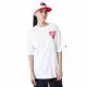 Camiseta de Manga Corta Hombre New Era  SCRIPT OS TEE CHIBUL 60435518 Blanco (L)