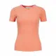 Camiseta de Manga Corta Mujer Jack & Jones Jxfrankie Wash Ss Coral