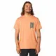 Men’s Short Sleeve T-Shirt Rip Curl Desti Animals Orange