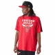 Camiseta de Manga Corta Hombre New Era NBA Rojo