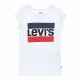 Camiseta de Manga Corta Niño Levi's Sportswea Blanco