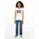Camiseta de Manga Corta Niño Levi's Sportswea Blanco
