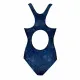 Bañador Mujer Ras Gardenia Azul