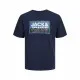 Men’s Short Sleeve T-Shirt Jack & Jones logan Blue Men