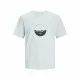Men’s Short Sleeve T-Shirt Jack & Jones cobin Aquamarine Men