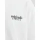 Men’s Short Sleeve T-Shirt Jack & Jones bari Back White Men