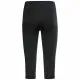 Pantalón Pirata Deportivo para Mujer Odlo 3/4 Essential Negro