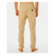 Trousers Rip Curl Re Entry Jogger Beige