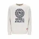 Sudadera sin Capucha Hombre Russell Athletic Ath Rose Blanco