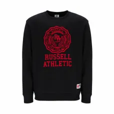 Sudadera sin Capucha Hombre Russell Athletic Ath Rose Negro