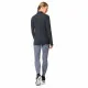 Unisex Long Sleeve T-Shirt Odlo 1/2 Zip Zeroweight Black
